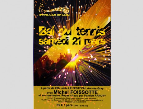 Affiche Soirée dansante